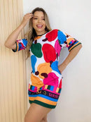 Vestido camisetão tshirt