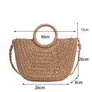Bolsa  de Palha Santorini Elara